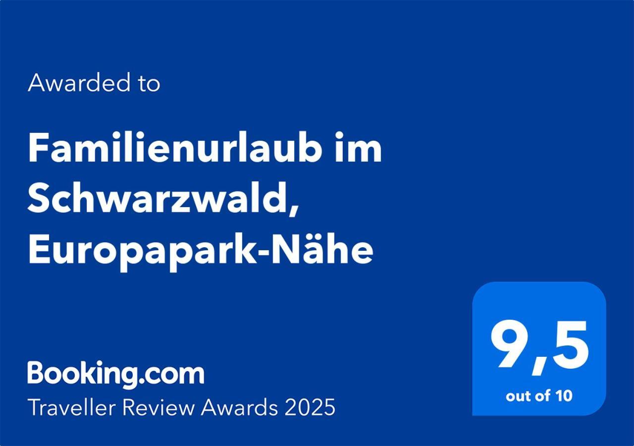 Familienurlaub Im Schwarzwald, Europapark-Naehe Daire Ettenheim Dış mekan fotoğraf